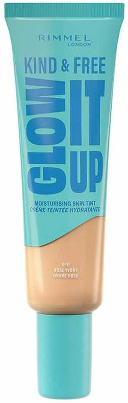 „Rimmel London Kind & Free Glow It Up“ drėkinamasis odos atspalvio makiažo pagrindas