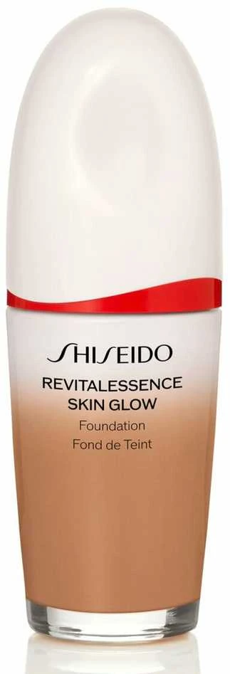 „Shiseido Revitalessence Skin Glow“ skystas makiažo pagrindas, 410 Sunstone SPF 30, 30 ml