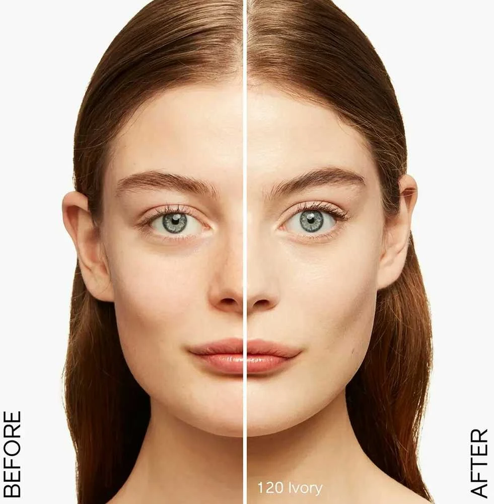 „Shiseido Synchro Skin“ gaivinamasis skystas makiažo pagrindas, 120 dramblio kaulo spalvos SPF30, 30 ml