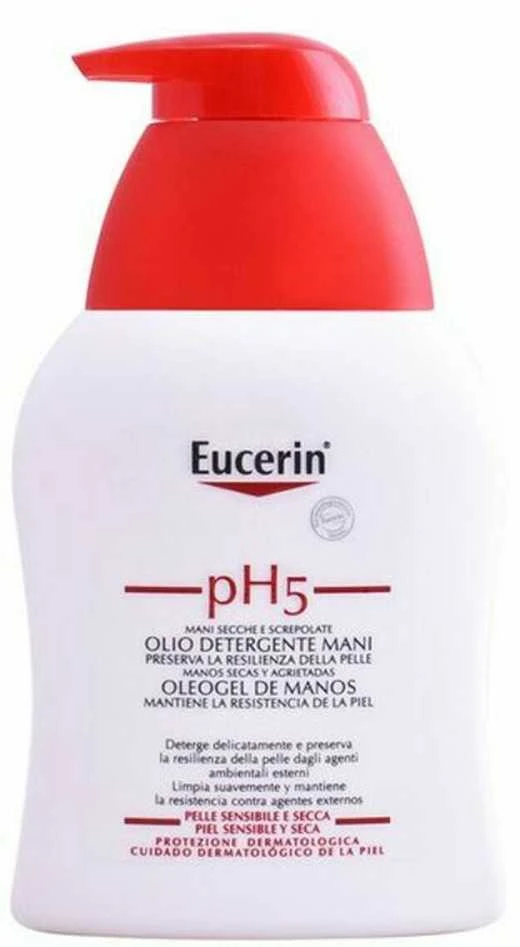 Eucerin pH5 skystas muilas rankų plovimui su aliejumi, unisex, 250 ml