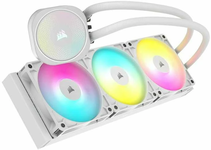 Corsair NAUTILUS 360 ARGB CW-9060095-WW Baltas
