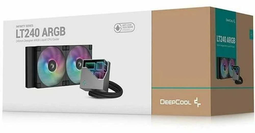 Deepcool | Skysčio procesoriaus aušintuvas | LT240 ARGB | Intel, AMD