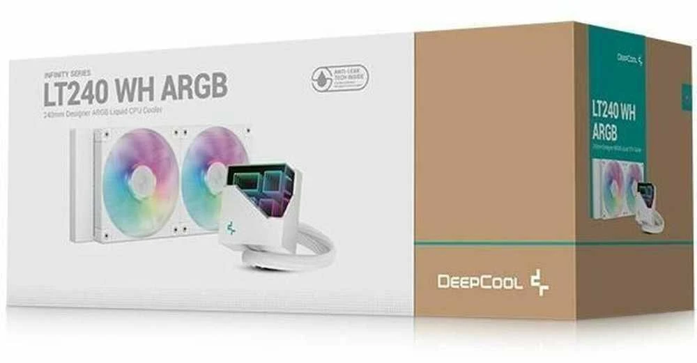 Deepcool | Skystas procesoriaus aušintuvas | LT240 WH ARGB | Intel, AMD