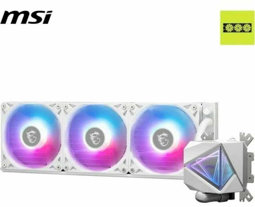 MSI MAG CORELIQUID I360 Baltas