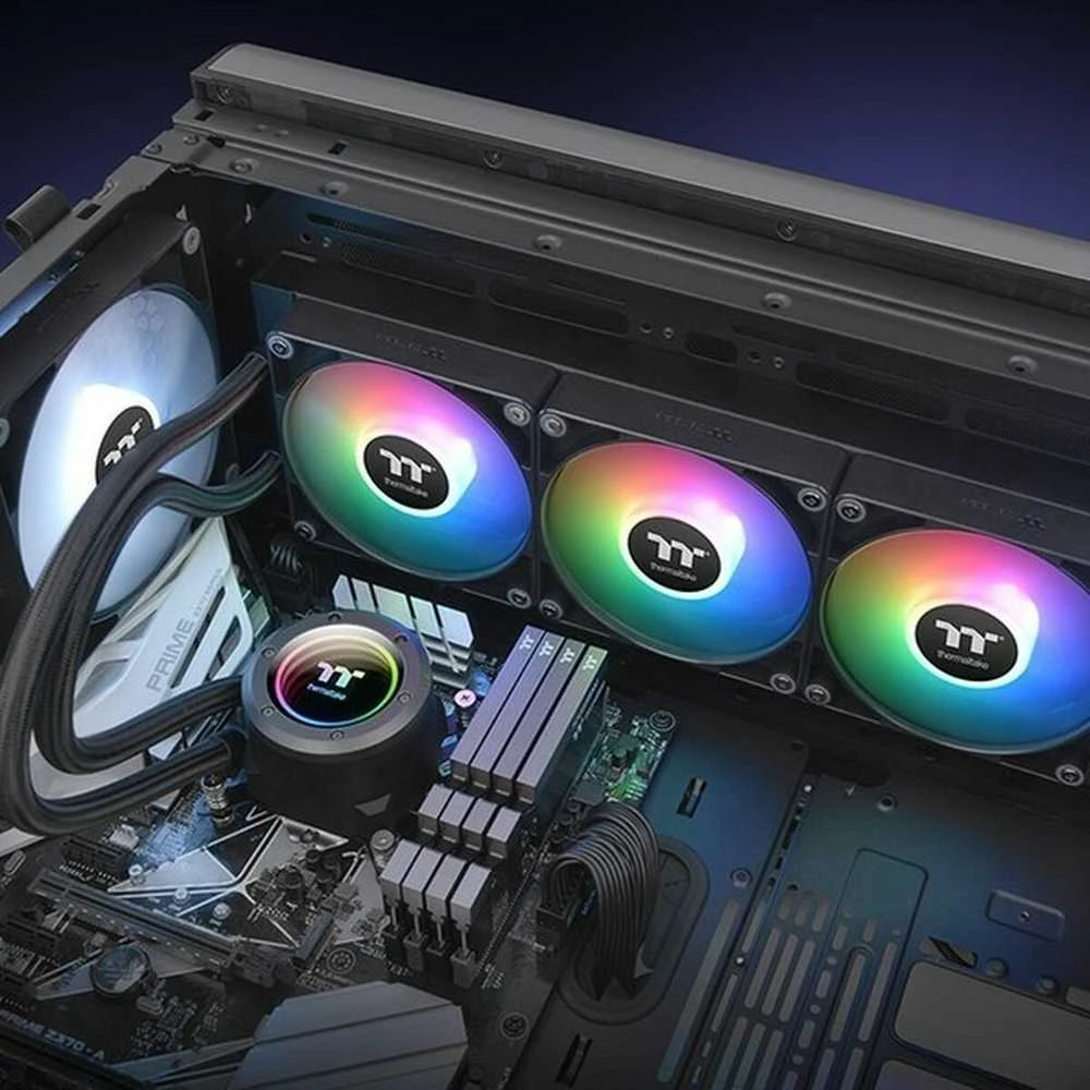 Procesoriaus aušintuvas Thermaltake TH360 V2 ARGB Sync AIO (CL-W362-PL12SW-A)