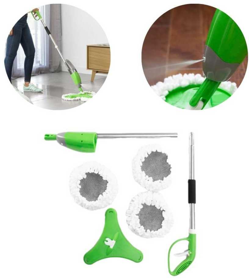 InnovaGoods triguba dulkių šluostė su purškalu