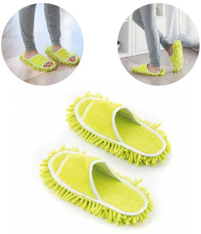 Mop InnovaGoods Kapcie Mopy Mop&Go