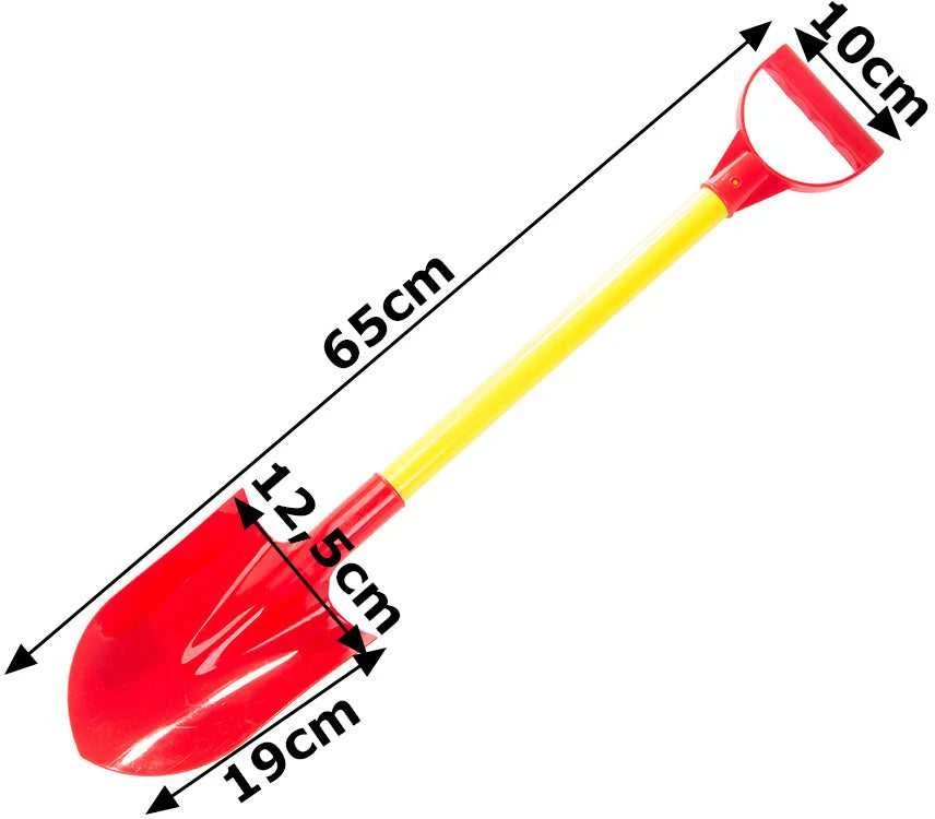 Plastikinis sniego kastuvėlis 65 cm