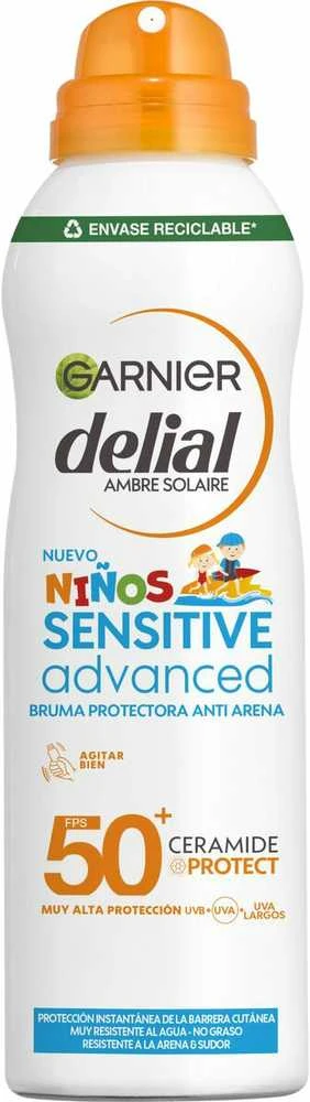 "Delial" purškiama dulksna sauganti nuo saulės vaikams F 50 150 ml