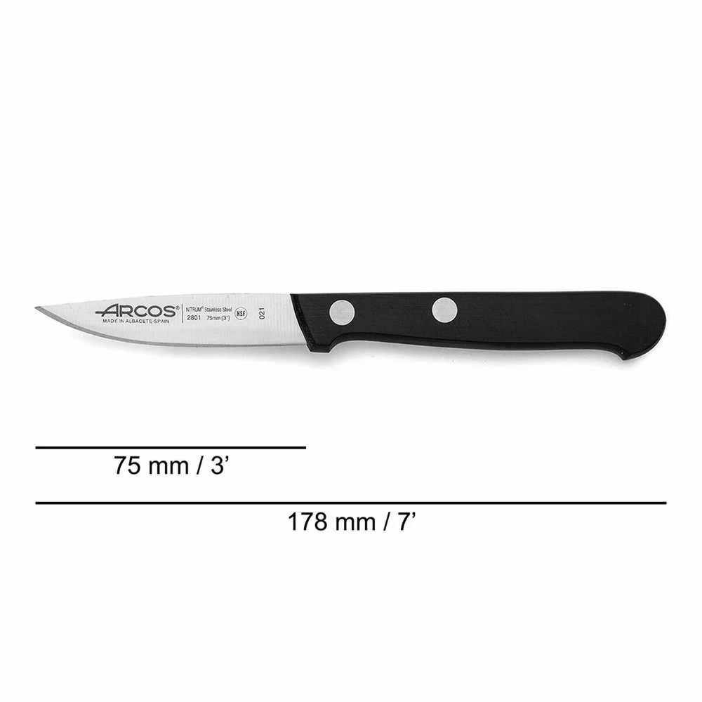 Arcos Peilis daržovėms, vaisiams ir daržovėms lupti UNIVERSAL, ilgis: 75/177 mm