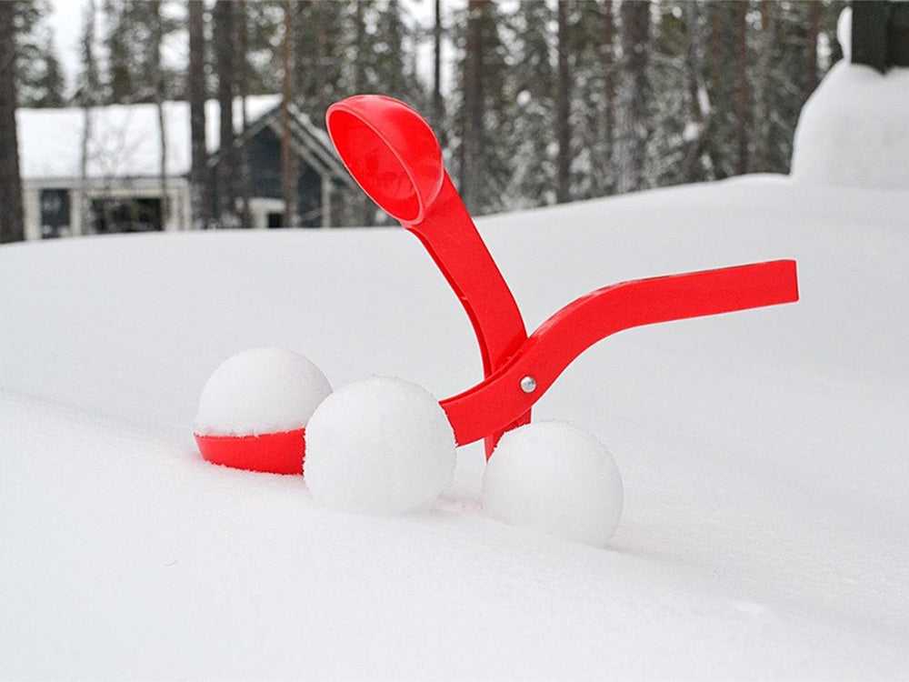 Sniego gniūžčių įrankis, sniego gniūžčių gaminimo aparatas, sniego gniūžčių šaukštas