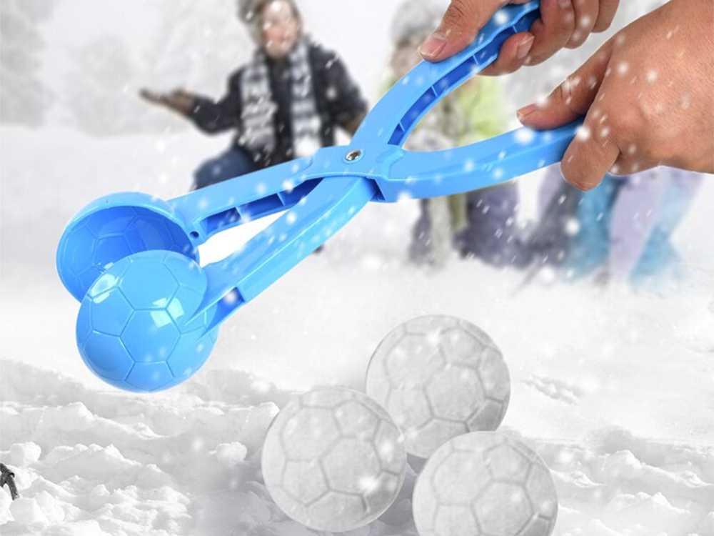 Sniego gniūžčių įrankis, sniego gniūžčių gaminimo aparatas, sniego gniūžčių šaukštas