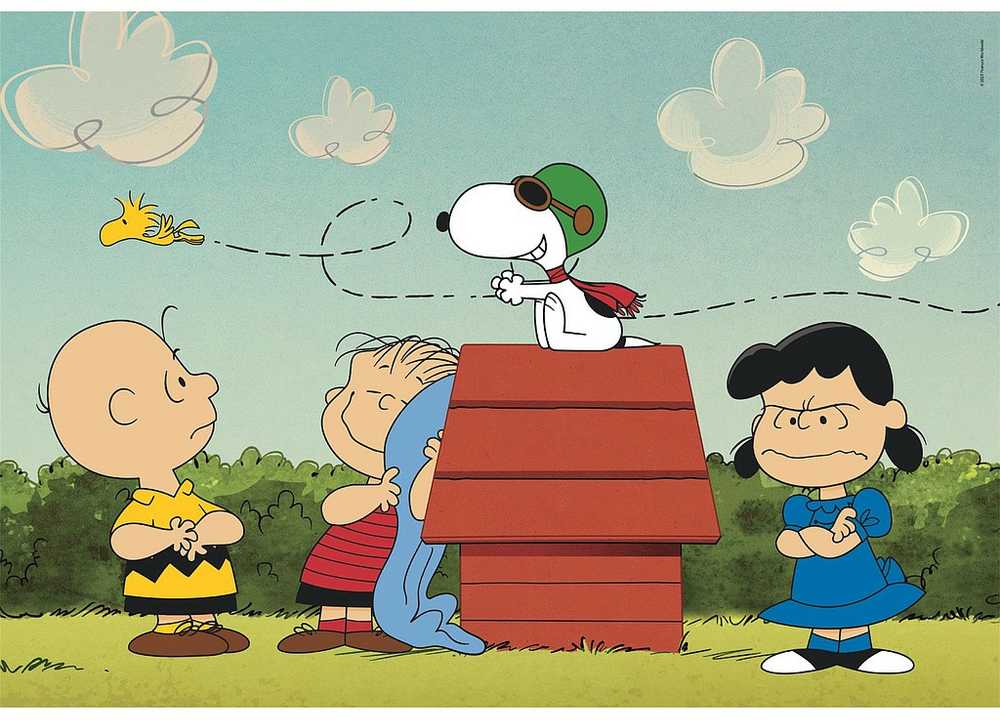 Clementoni Dėlionė 180 vnt. - Snoopy
