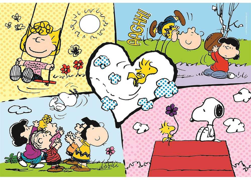 Clementoni Dėlionė 500 vnt. - Riešutėliai "Peanuts"