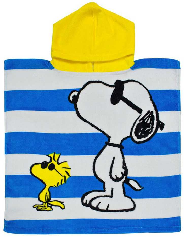 Snoopy paplūdimio rankšluostis pončas 50x100 cm