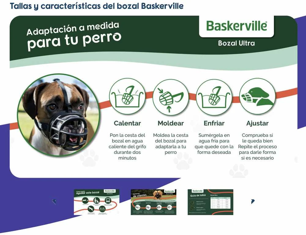 Baskerville Baskerville Ultra-2 snukis juodas