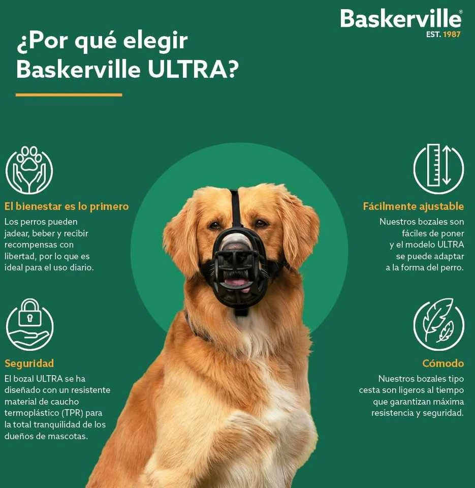 Baskerville Baskerville Ultra-4 snukis juodas