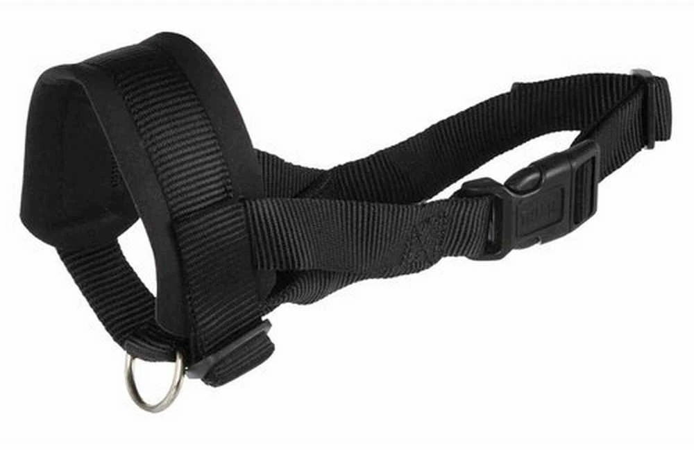Trixie Antsnukis medžiaginis (nailoninis) L, 18-30cm juodas