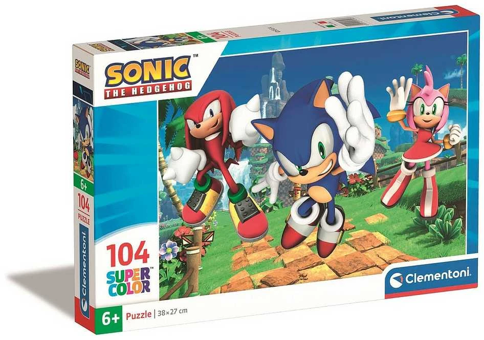 Clementoni Dėlionė 104 vnt. - Sonic