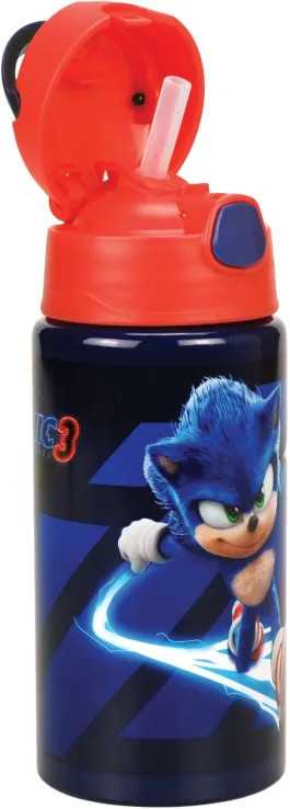 Sonic the Hedgehog Brawn aliuminio butelis su kabliuku 500 ml