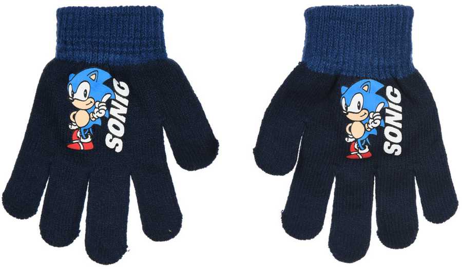 Sonic The Hedgehog Sonic vaikų pirštinės
