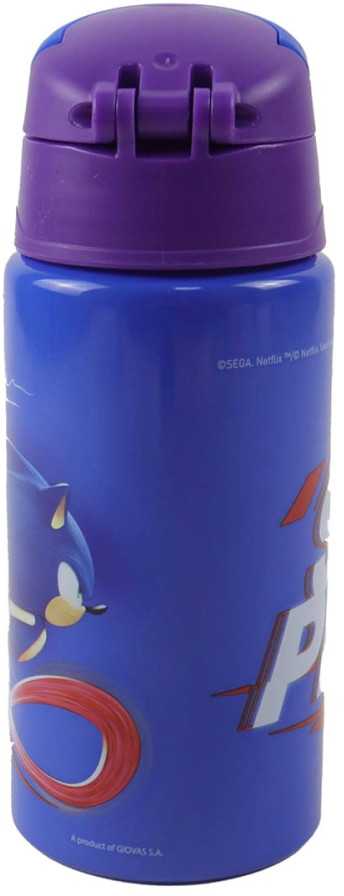 Sonic the Hedgehog Get Me Sonic the Hedgehog aliumininis butelis su kabliuku 500 ml