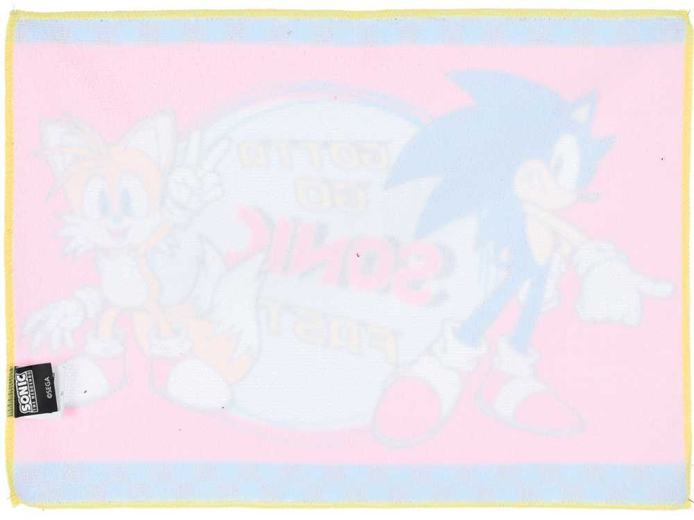 Sonic the Hedgehog Gotta Go rankšluostis, veido rankšluostis, rankšluostis 40x30 cm