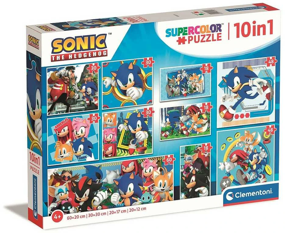Clementoni Dėlionė 330 vnt. - Sonic