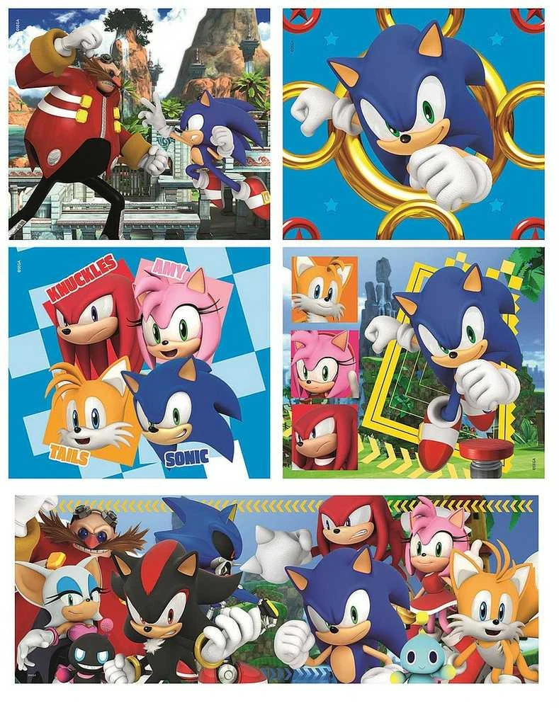 Clementoni Dėlionė 330 vnt. - Sonic
