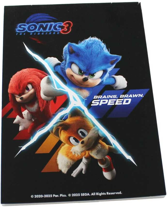 Sonic the Hedgehog Hype Man kanceliarinių prekių rinkinys, 5 vnt.