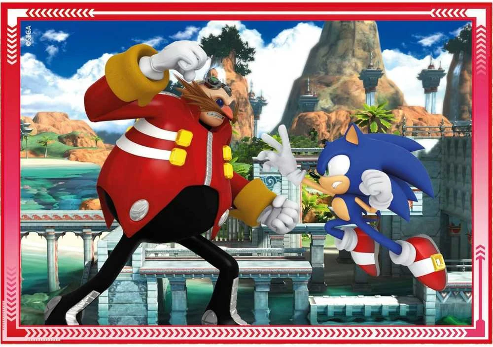 Clementoni Dėlionė 72 vnt. - Sonic