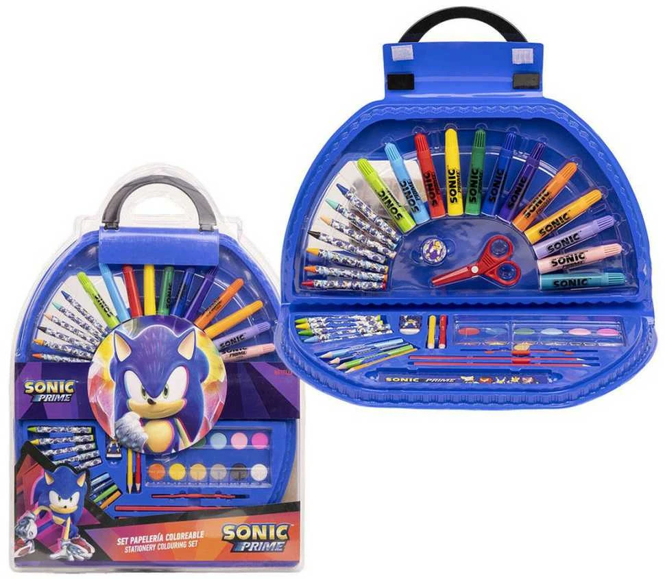CERDÁ Sonic Ežiuko piešimo, kanceliarijos rinkinys