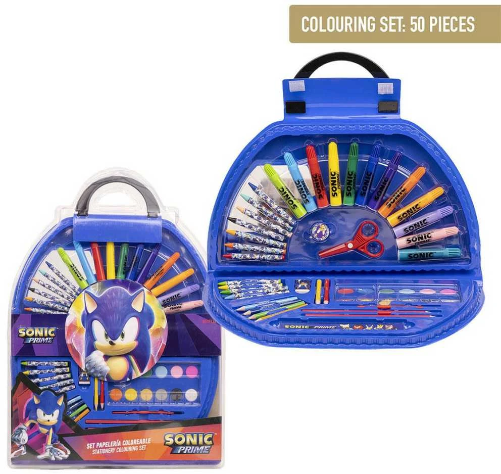 CERDÁ Sonic Ežiuko piešimo, kanceliarijos rinkinys