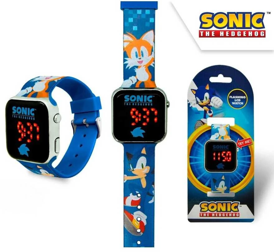 Dėlionė Kids Euroswan Hiszpania Sonic LED laikrodis