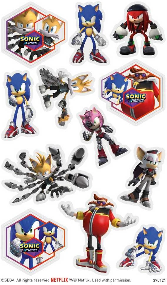 Globos Europe Bv Sonic tatuiruotė