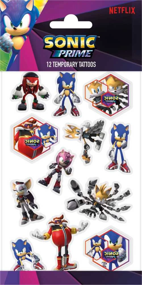 Globos Europe Bv Sonic tatuiruotė