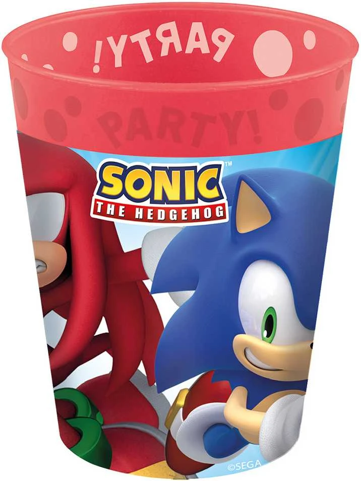 Globos Europe Bv Sonic Speed plastik krus