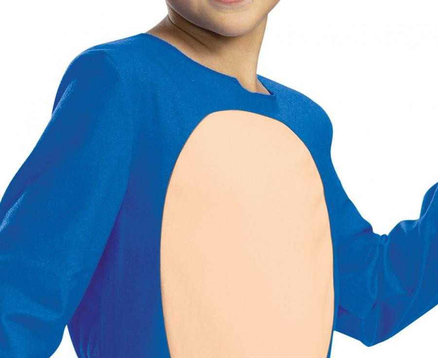 Sonic karnavalinis kostiumas berniukui ir mergaitei Ežys kostiumo maskuotė 109-126 cm (4-6 metų)