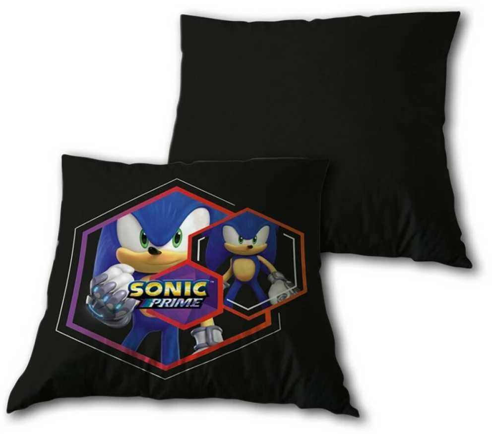 Sonic the Hedgehog Sonic the Hedgehog pagalvė su nuimamu užvalkalu 35x35 cm Veliūras