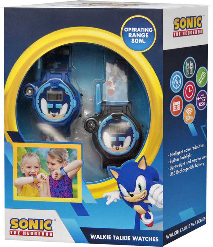 Kids Licensing „Sonic Walkie-Talkie Watch“ 2 iš 1