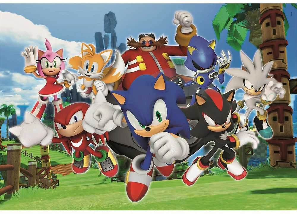 Clementoni Dėlionė 104 vnt. - Sonic