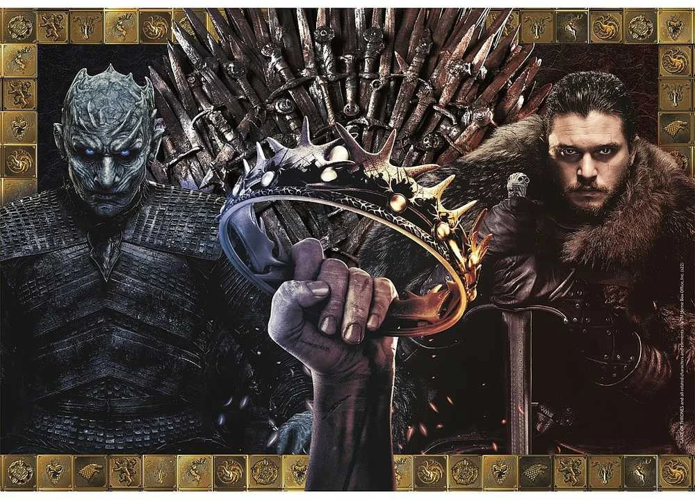 Clementoni Dėlionė 1000 vnt. - Game of Thrones