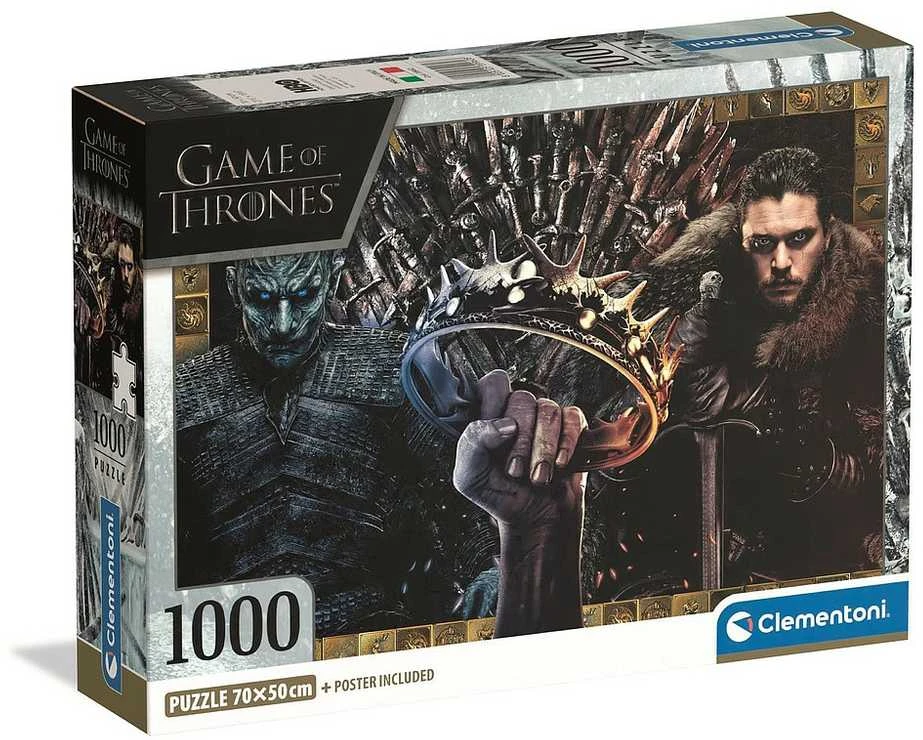 Clementoni Dėlionė 1000 vnt. - Game of Thrones