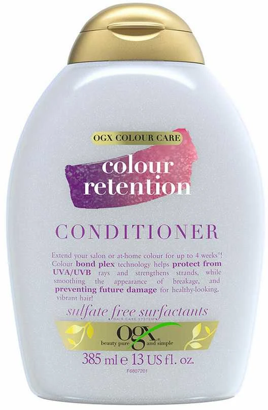 Ogx Color Retention plaukų kondicionierius, 385 ml