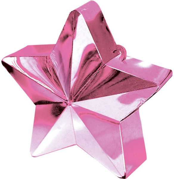 AMSCAN Ciężarek do balonów gwiazdka rožinė 170g