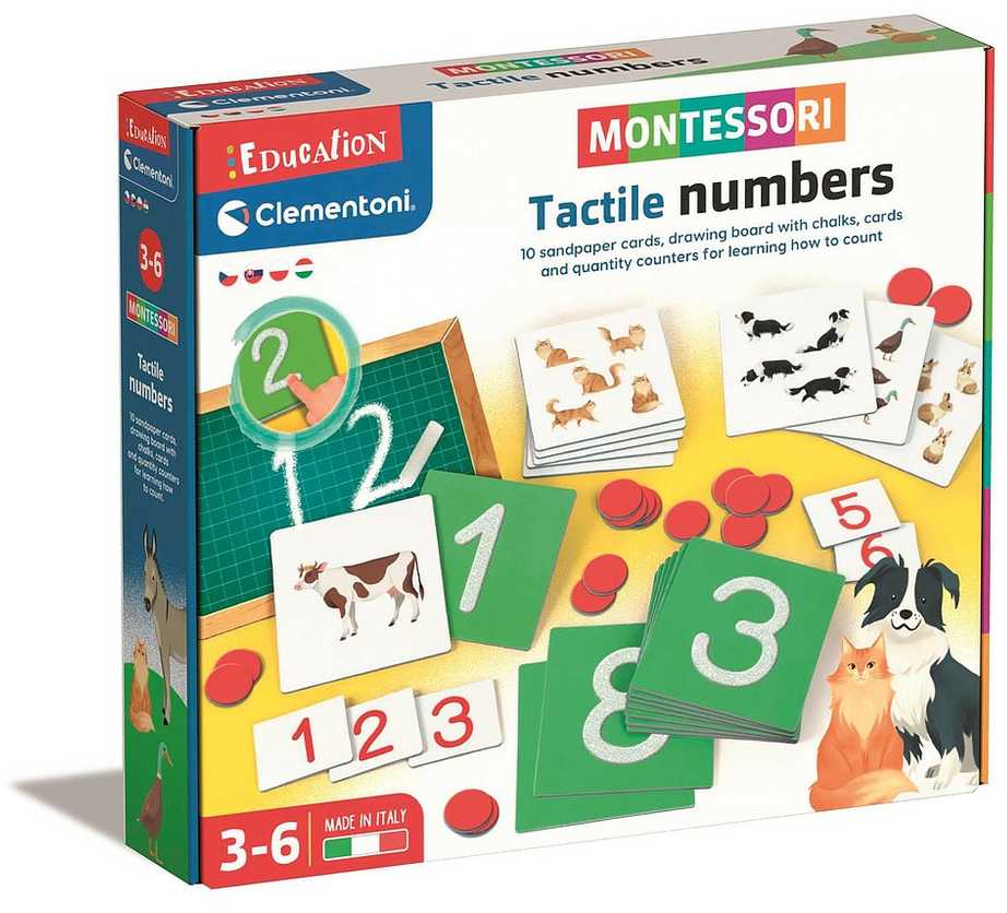 Clementoni Montessori - Nauč se číslic