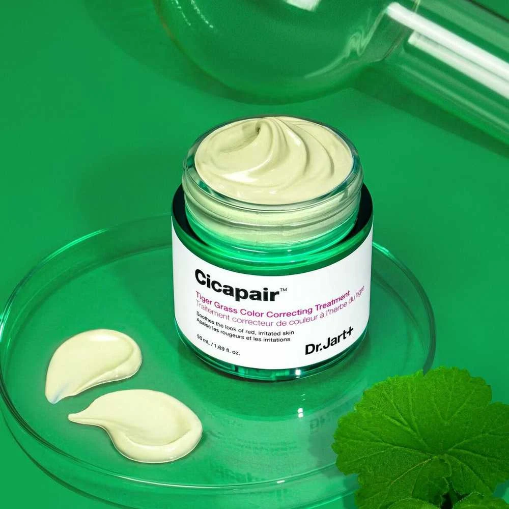 Dr. Jart+ Cicapair Tiger Grass Color Correcting Treatment intensyvaus poveikio kremas nuo odos raudonio, 50 ml
