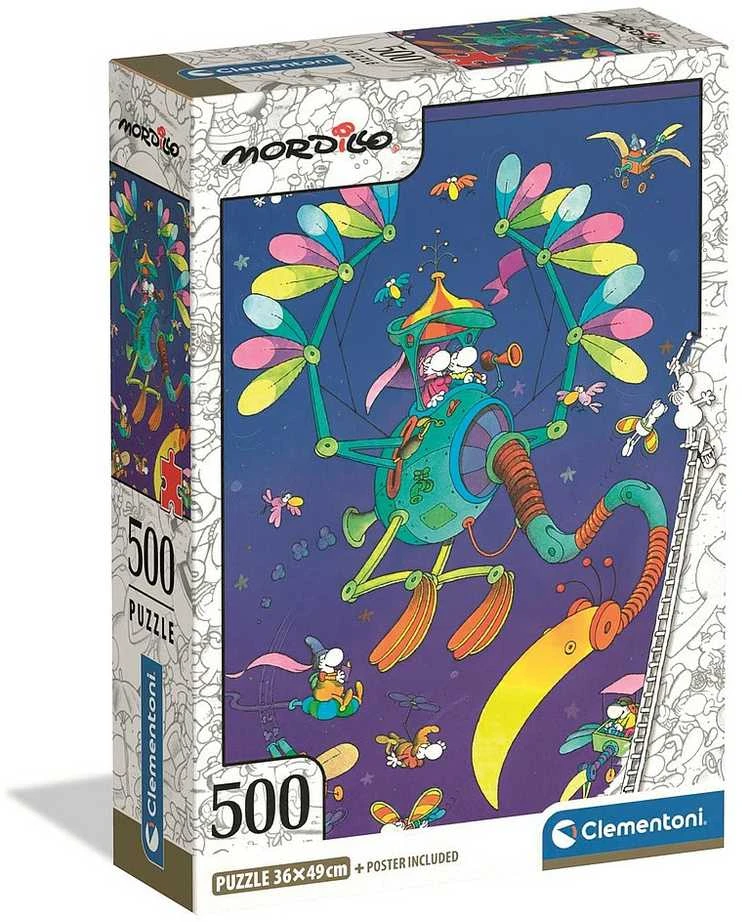 Clementoni Dėlionė 500 vnt. - Mordillo