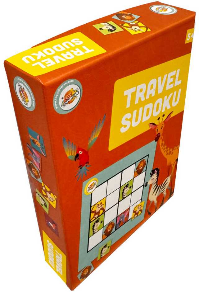 Spalvotas Sudoku kelionių žaidimas