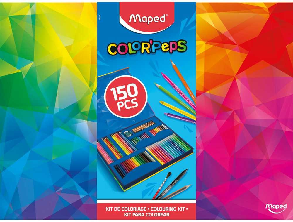Rinkinys artystyczny i kreatywny Maped Color'Peps 150 vnt.
